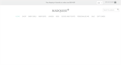 Desktop Screenshot of marquise.com.au